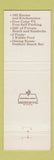 Matchbook Cover - Chateau by the Sea Resort Hotel Miami Beach FL