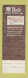 Matchbook Cover - Pub Restaurants Lounges Miami Beach FL