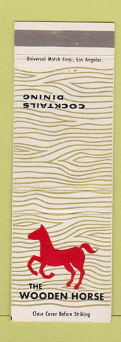 Matchbook Cover - Wooden Horse Coffee Dan's West Covina CA