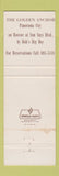 Matchbook Cover - Golden Anchor Restaurant Panorama City CA