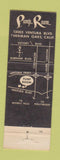 Matchbook Cover - Pump Room Restaurant Sherman Oaks CA
