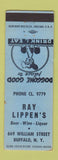 Matchbook Cover - Ray Lippen's Restaurant Buffalo NY