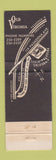 Matchbook Cover - Mr Paul's Old Virginia Restaurant South Pasadena CA