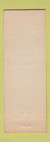 Matchbook Cover - White's Tavern Buffalo NY