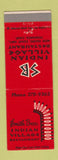 Matchbook Cover - Smith Bros Indian Village Restaurant Torrance CA