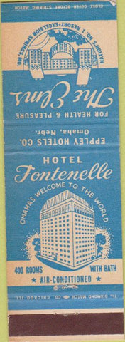 Matchbook Cover - Hotel Fontenelle Excelsior Springs MO