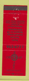 Matchbook Cover - Cross Roads Restaurant Fountain Valley CA
