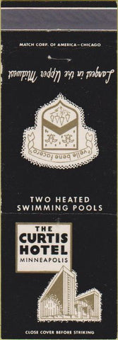 Matchbook Cover - Curtis Hotel Minneapolis MN