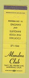 Matchbook Cover - Alondra Club Lawndale CA