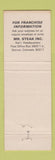 Matchbook Cover - Mr Steak La Habra CA