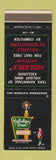 Matchbook Cover - Holiday Inn Memphis TN