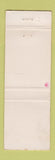 Matchbook Cover - William Bunting Sport Fishing Ocean City MD WEAR