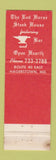 Matchbook Cover - The Red Horse Steak House Hagerstown MD