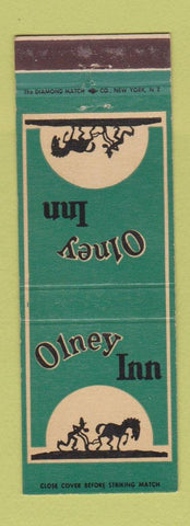 Matchbook Cover - Olney Inn MD