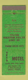 Matchbook Cover - Veys Motel Kelso WA