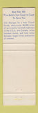 Matchbook Cover - Best Western Norwestern Motel Mount Vernon WA