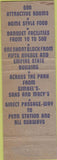 Matchbook Cover - Hotel Martinique New York City