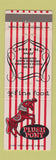 Matchbook Cover - Plush Pony Redondo Beach CA