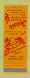 Matchbook Cover - Juan's Mexican Restaurant Long Beach CA