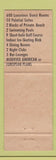 Matchbook Cover - Deauville Hotel Miami Beach FL