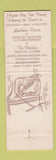Matchbook Cover - Atlantis Restaurant San Diego CA