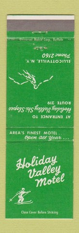 Matchbook Cover - Holiday Valley Motel Ellicottville NY low phone #
