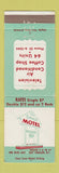 Matchbook Cover - Colonial Motel East Syracuse NY