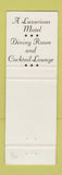 Matchbook Cover - Trenholm Motor Lodge West Henrietta NY WEAR