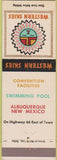 Matchbook Cover - Western Skies Albuquerque NM Route 55