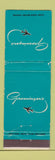 Matchbook Cover - Grossinger's Grossinger NY WEAR