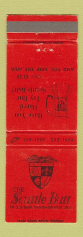 Matchbook Cover - Scuttle Butt San Diego CA