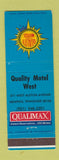 Matchbook Cover - Quality Motels Memphis TN