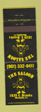 Matchbook Cover - Saloon Memphis TN WEAR