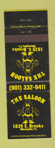 Matchbook Cover - Saloon Memphis TN WEAR
