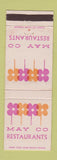 Matchbook Cover - May Company Restaurants Department Stores