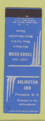 Matchbook Cover - Arlington Inn Potsdam NY
