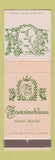 Matchbook Cover - Chez Bon Bon Fontainebleau Miami Beach FL
