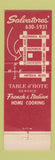 Matchbook Cover - Salvatore's Restaurant Paramount CA