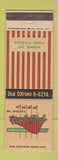 Matchbook Cover - Bill Leveloff's Turf Club Riviera CA