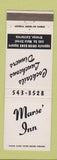 Matchbook Cover - Marse' Inn Orange CA