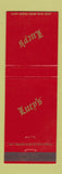Matchbook Cover - Lucy's Restaurant Long Beach CA