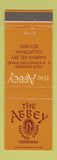 Matchbook Cover - The Abbey Restaurnt Marina Del Rey CA