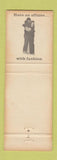 Matchbook Cover - Vicki's Love Women's Clothes Memphis TN
