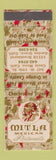 Matchbook Cover - Mitla Mexican Restaurant Garden Grove Costa Mesa CA