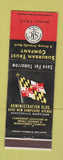 Matchbook Cover - Suburban Trust Company Hyattsville MD