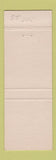 Matchbook Cover - Cariboo Inn Trail Room Okanogan WA