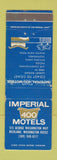 Matchbook Cover - Imperial 400 Motels Richland WA WEAR