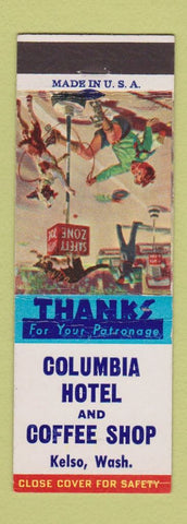 Matchbook Cover - Columbia Hotel Coffee Shop Kelso WA