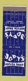 Matchbook Cover - Jody's Coffee Shop Torrance CA