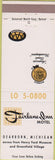 Matchbook Cover - Fairlane Inn Motel Dearborn MI